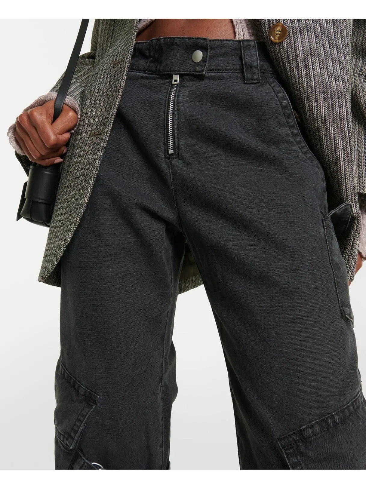 Cotton Cargo Pants - Jeans & Pants