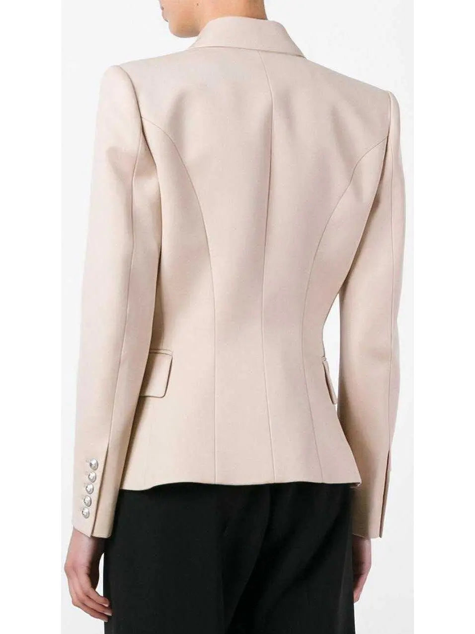 Double-Breasted Blazer Pink - Jackets