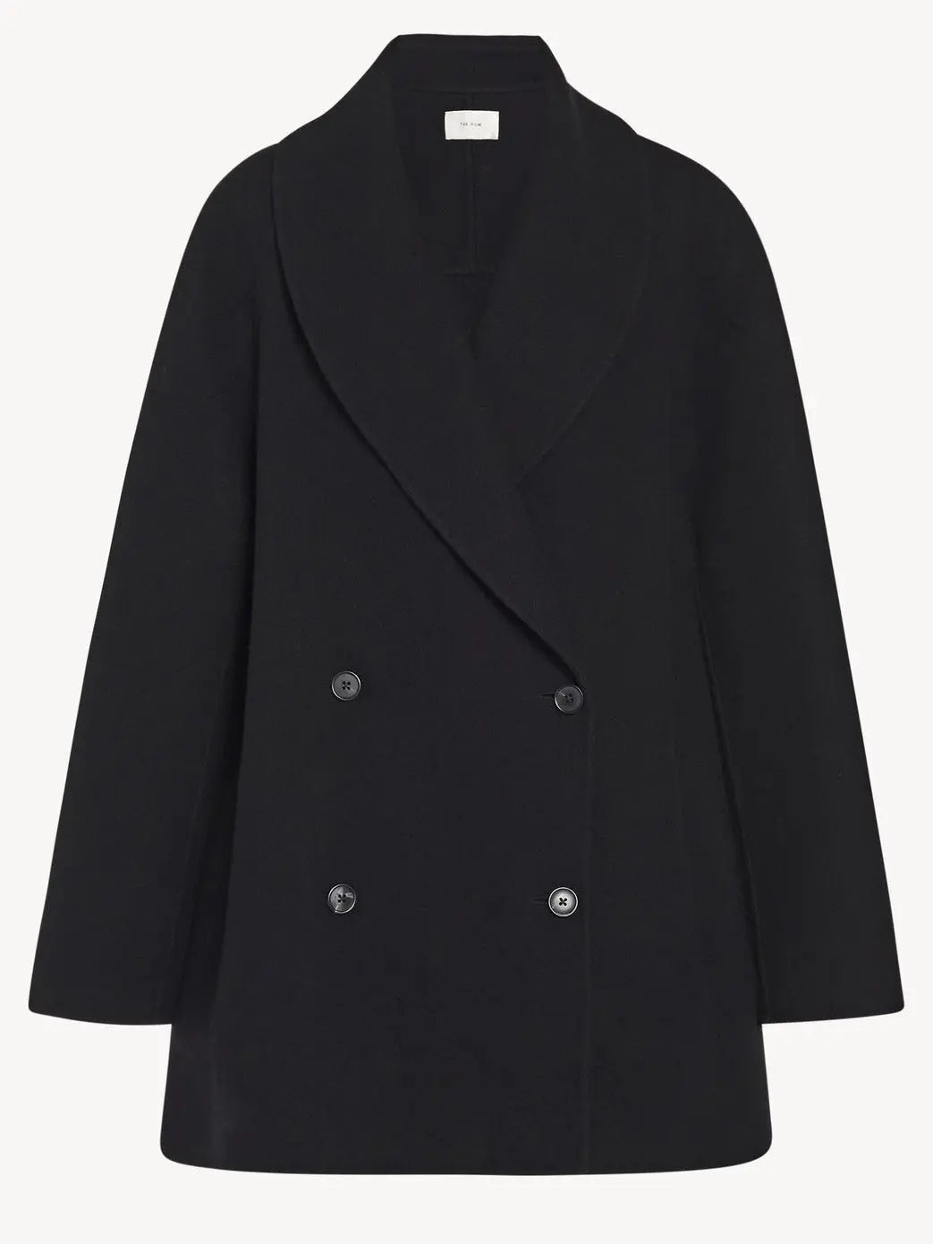 Double-Breasted Wool and Cashmere-Blend Coat - Coats