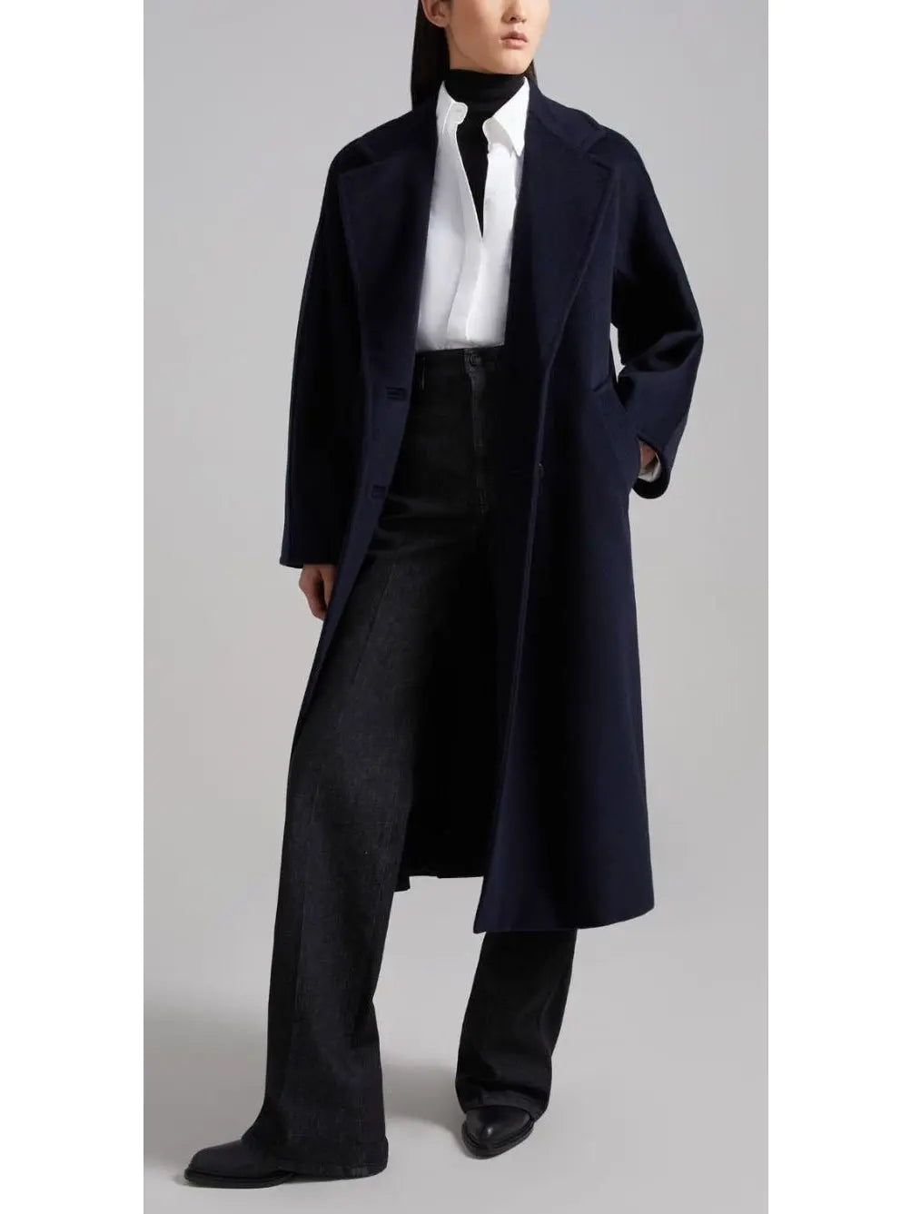 Double-Breasted Wool and Cashmere-blend Icon Coat Ultramarine Blue - Coats