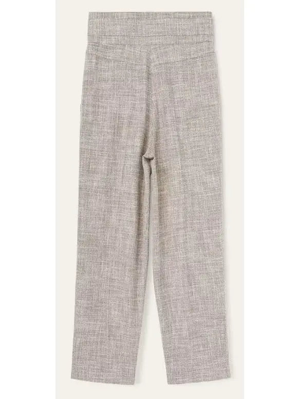 High-Waisted Linen-Blend Pants - Jeans & Pants