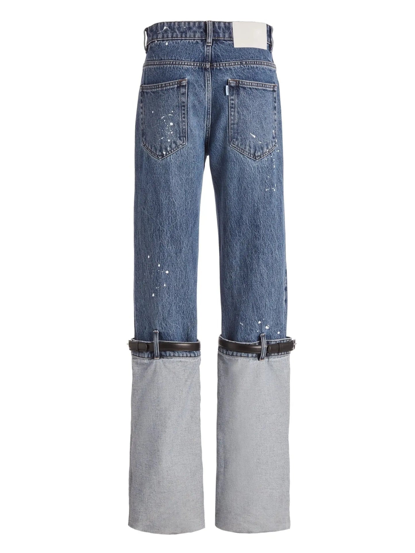 Hybrid Belted Jeans - Jeans & Pants