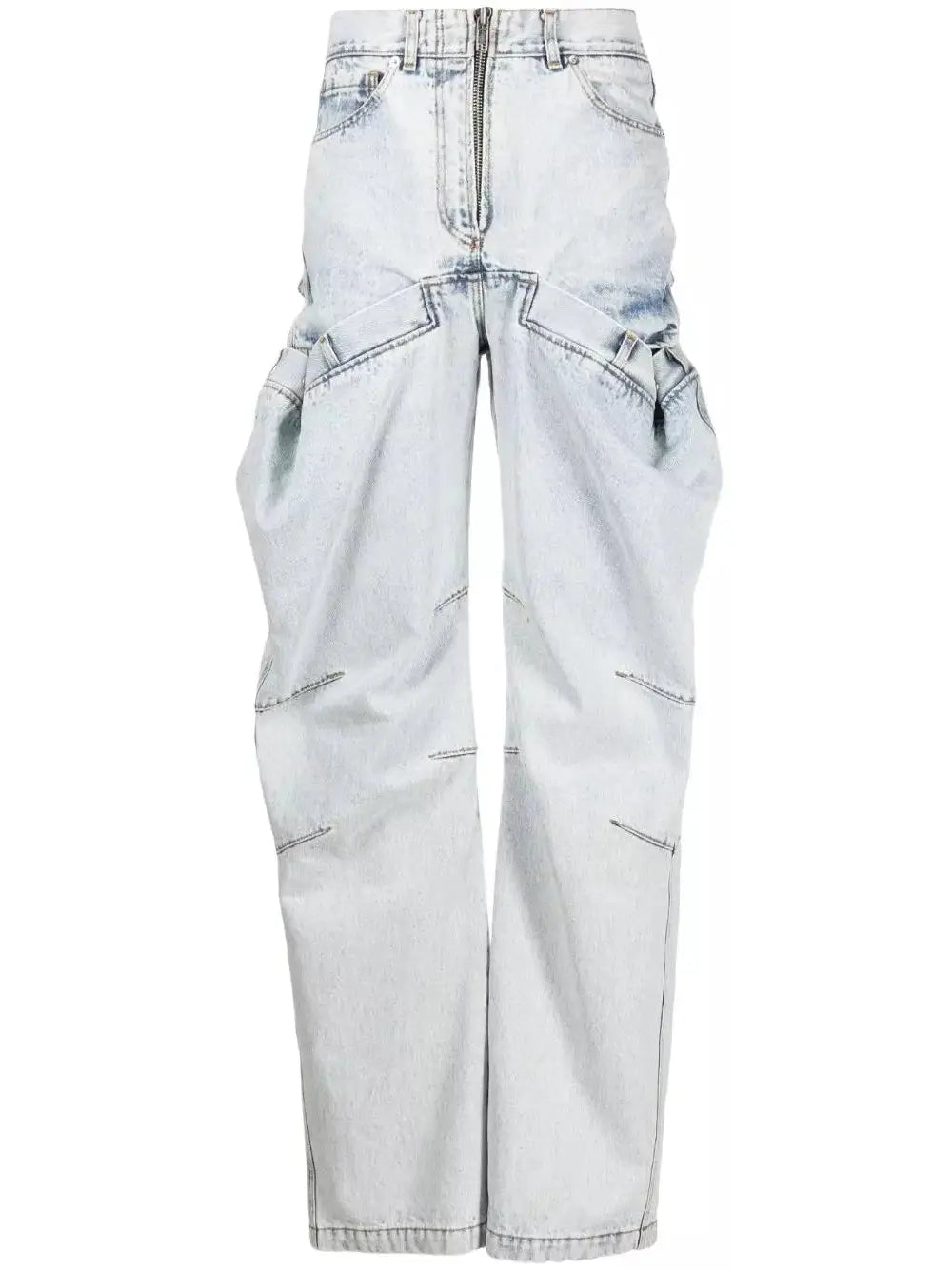 Hybrid Straight-Leg Jeans - Small / Waist: 71cm - Jeans & Pants