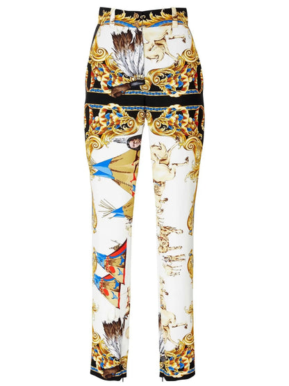 Native Print Blazer and Pant Set - Suits & Sets