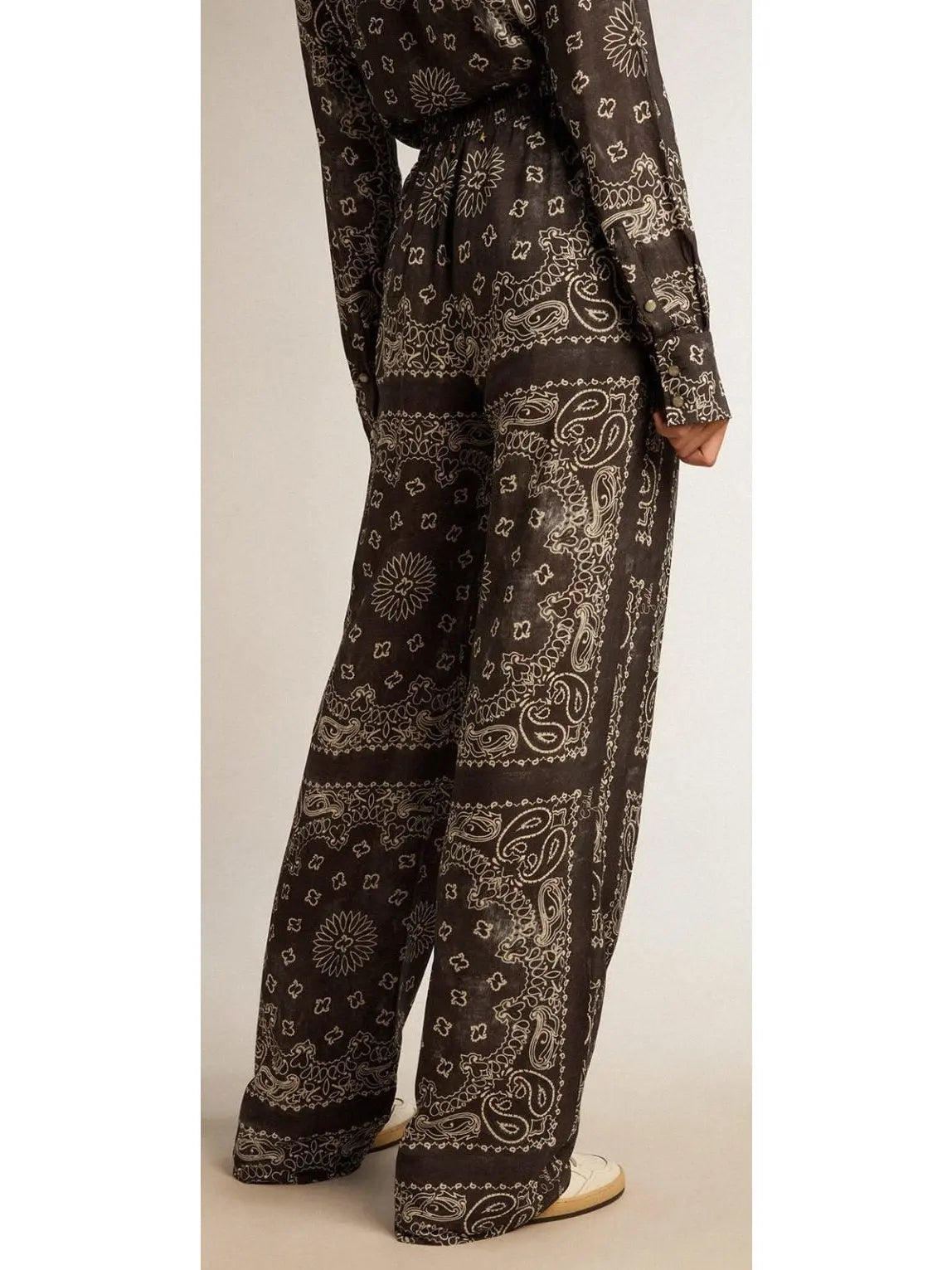 Paisley Anthracite Pants - Jeans & Pants