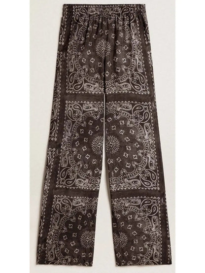 Paisley Anthracite Pants - Jeans & Pants