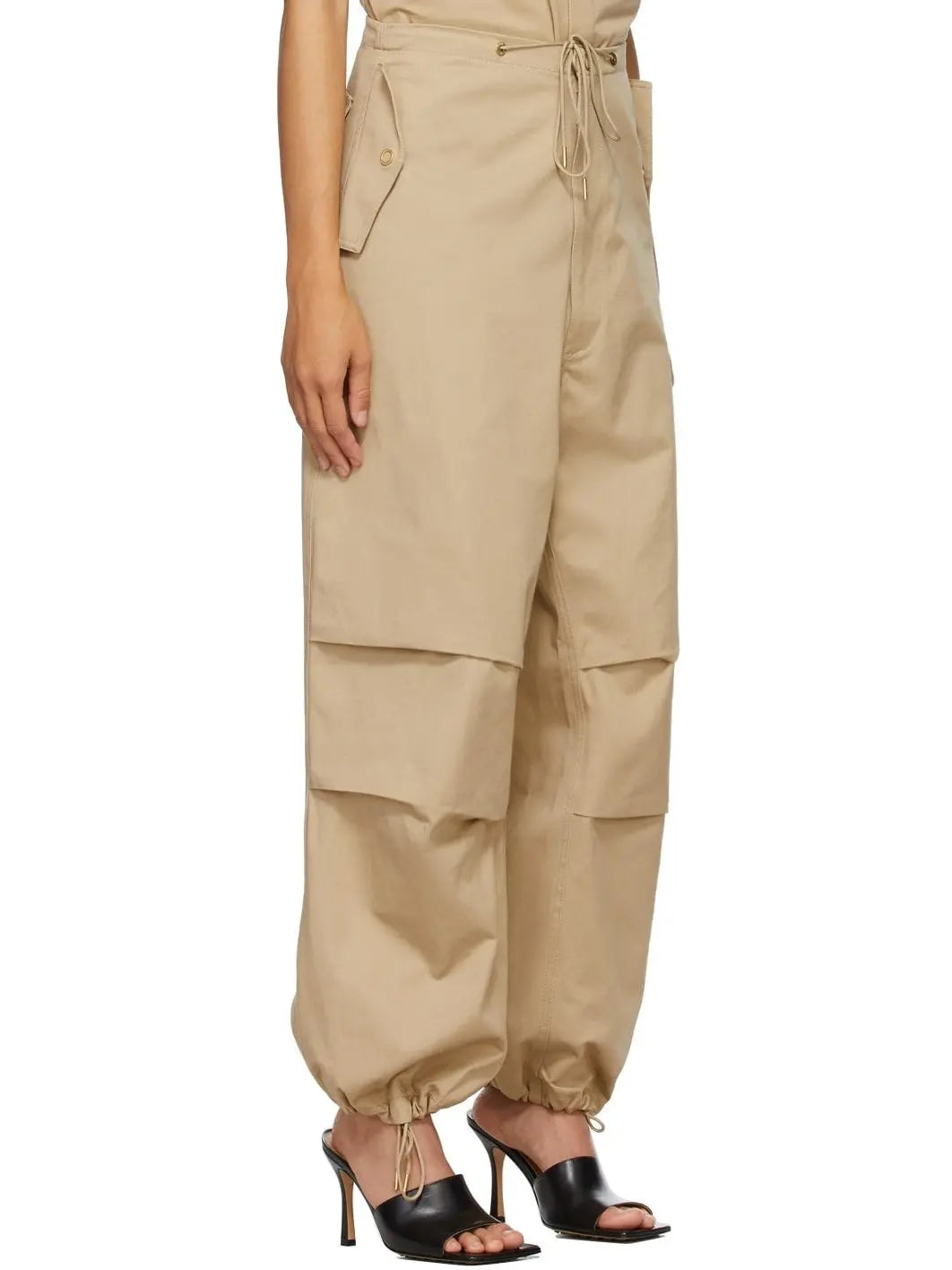 Parachute Trousers Camel - Jeans & Pants