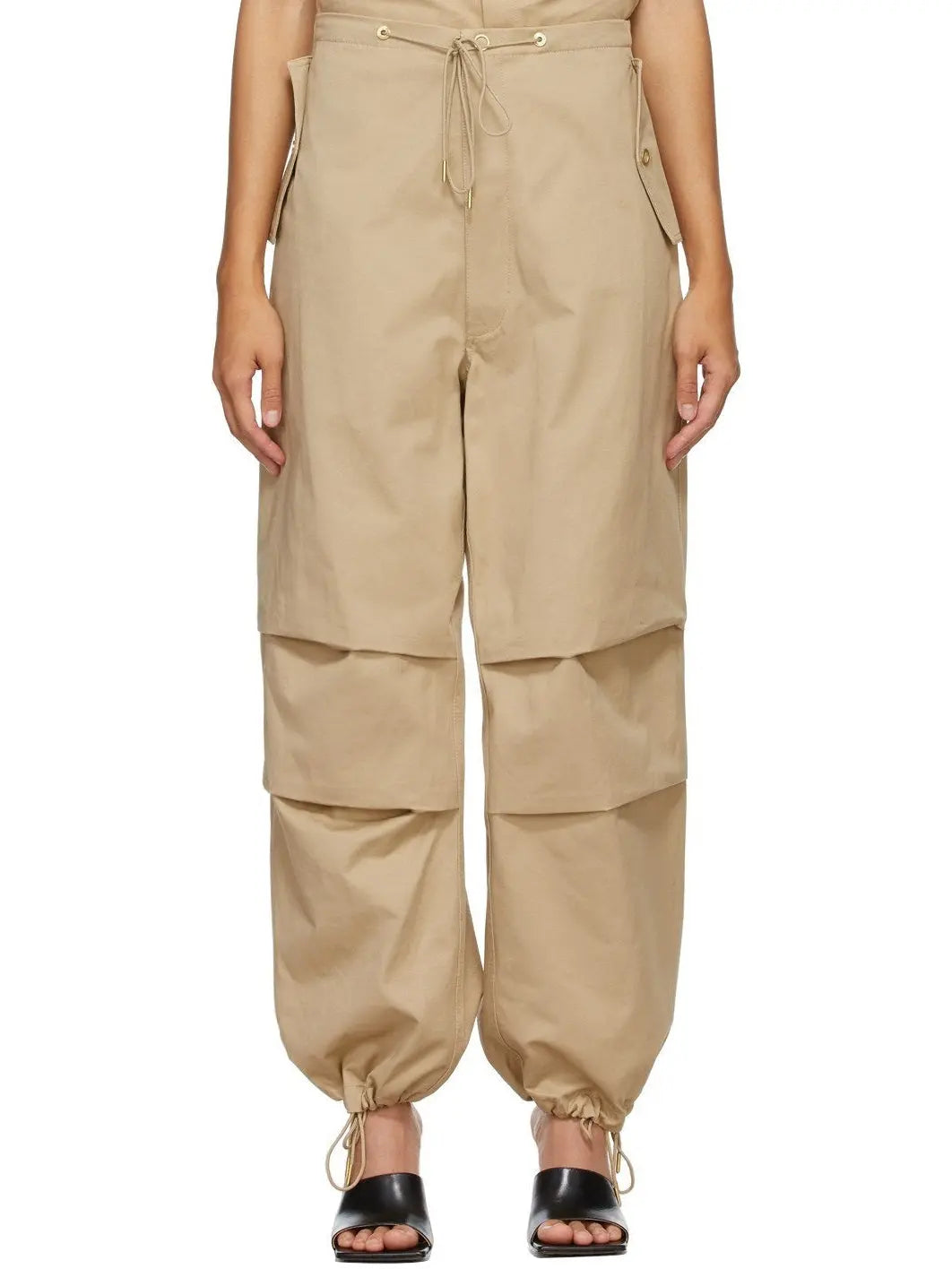 Parachute Trousers Camel - Jeans & Pants