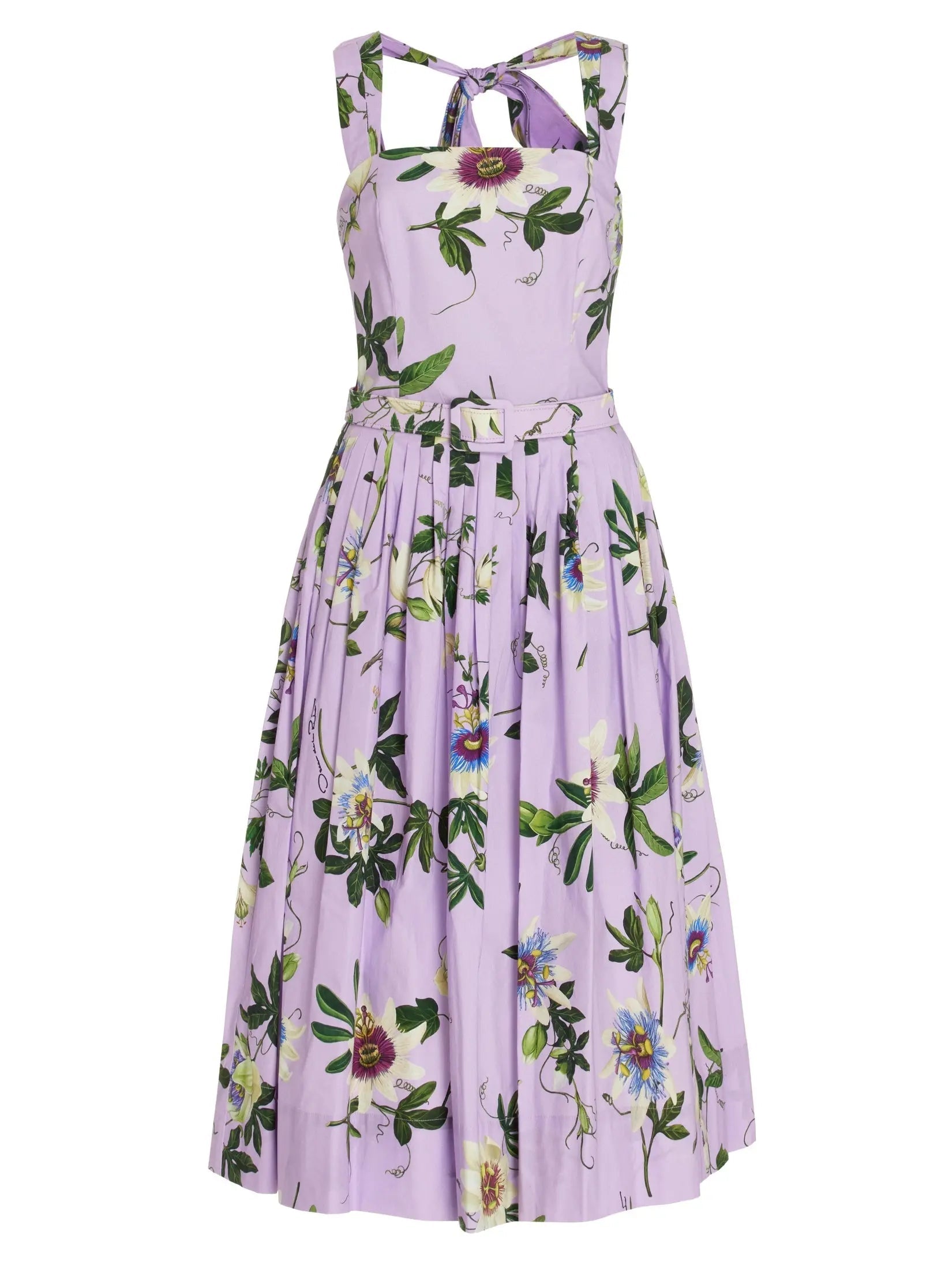 Passion Flower Cotton Dress - Dresses