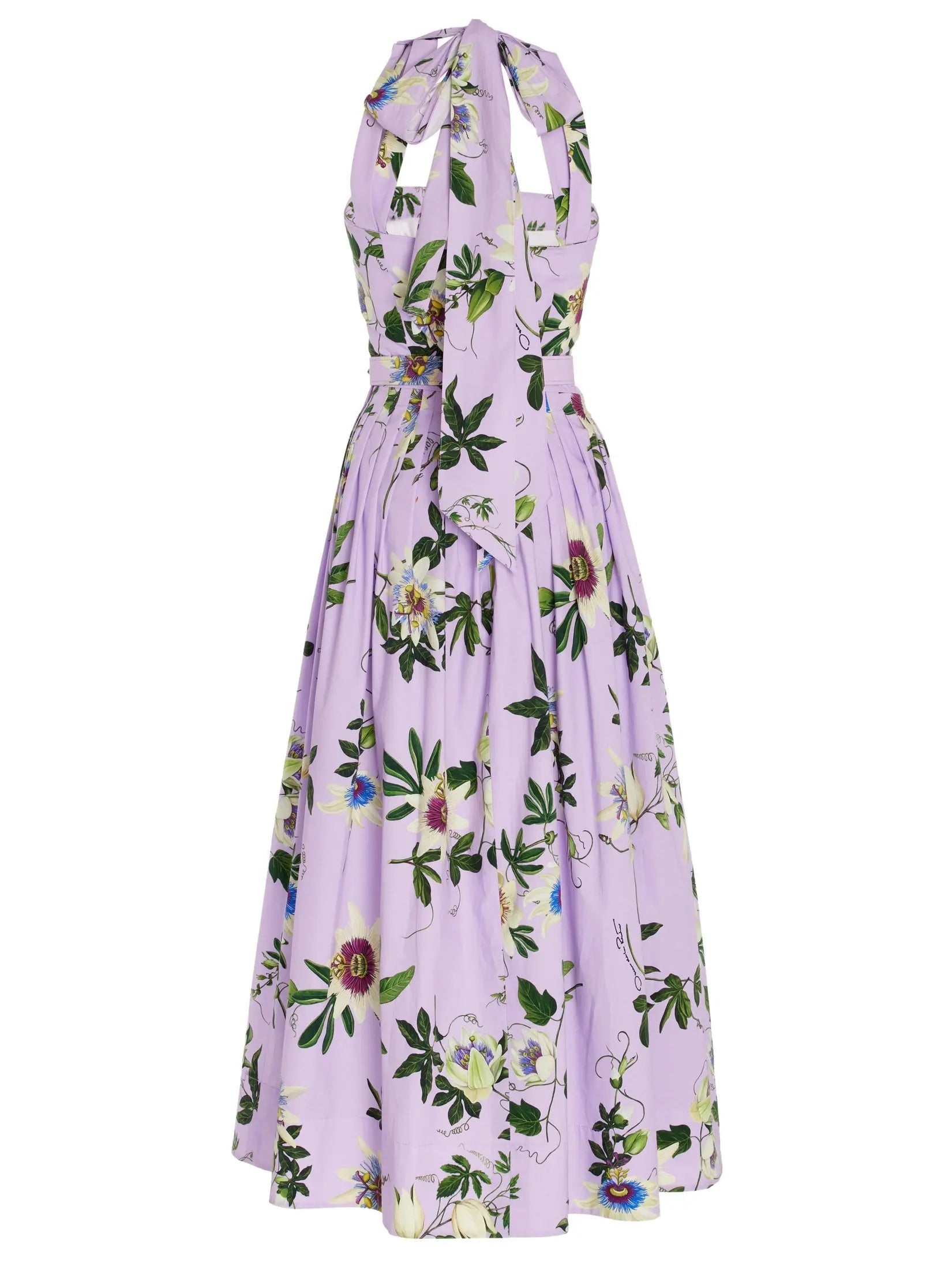 Passion Flower Cotton Dress - Dresses