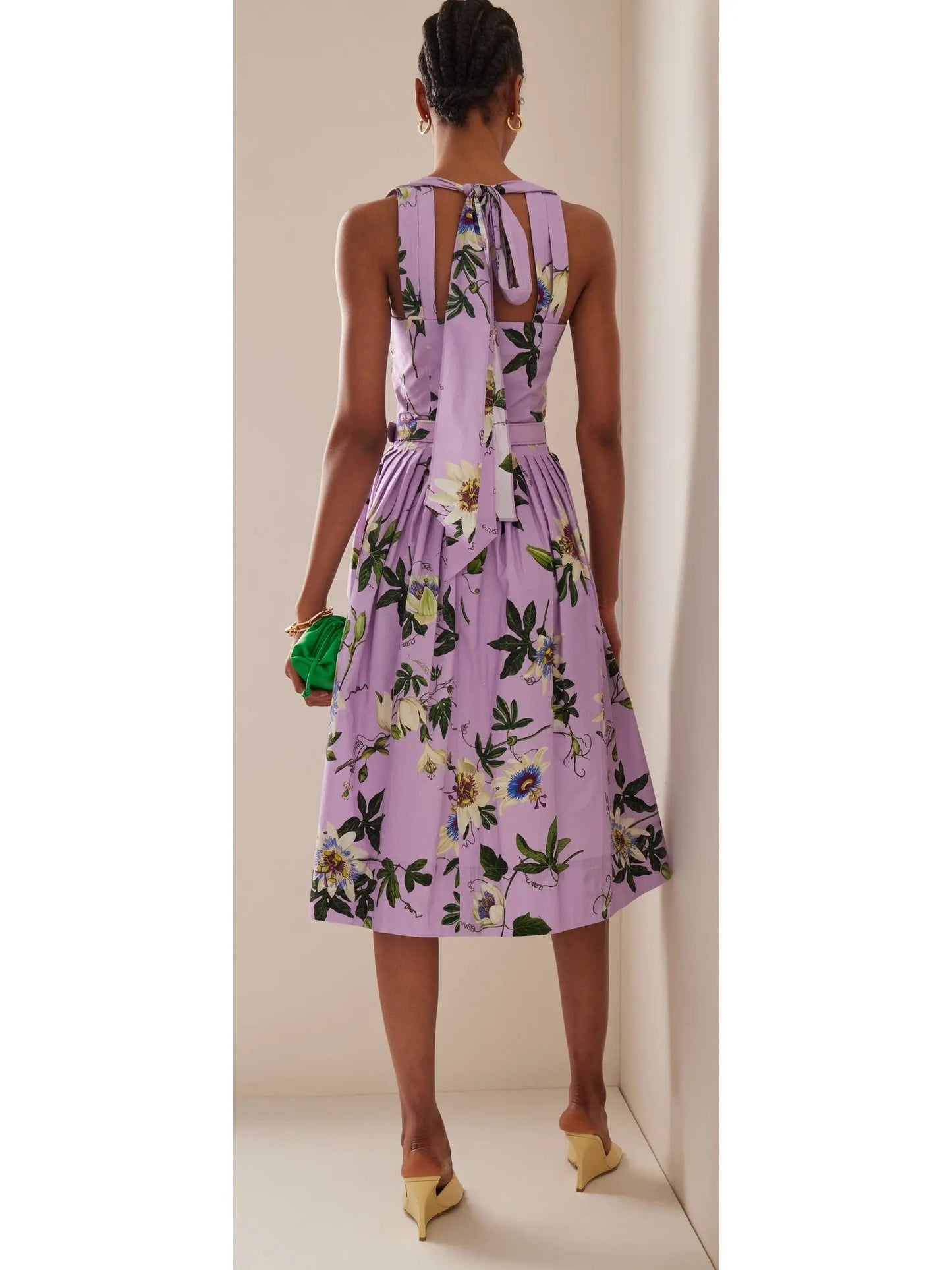 Passion Flower Cotton Dress - Dresses