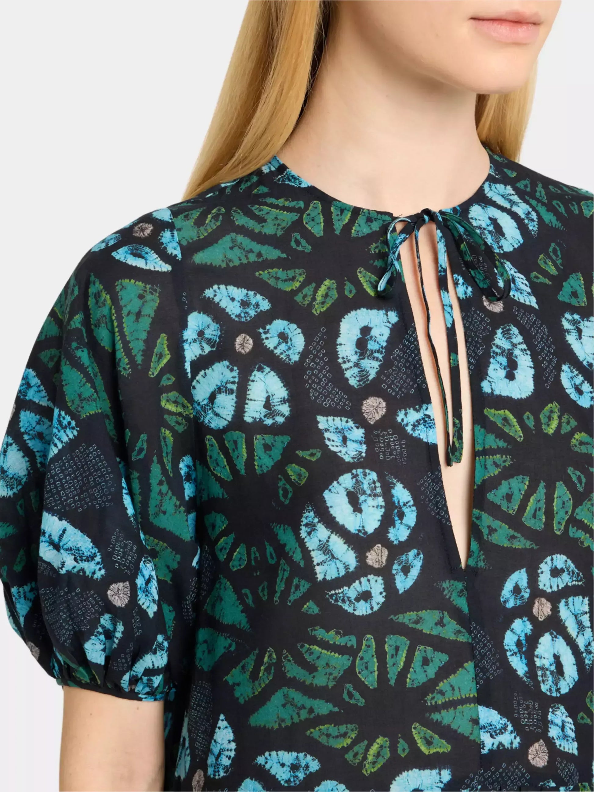 Printed Coverup Beach Dress - Dresses