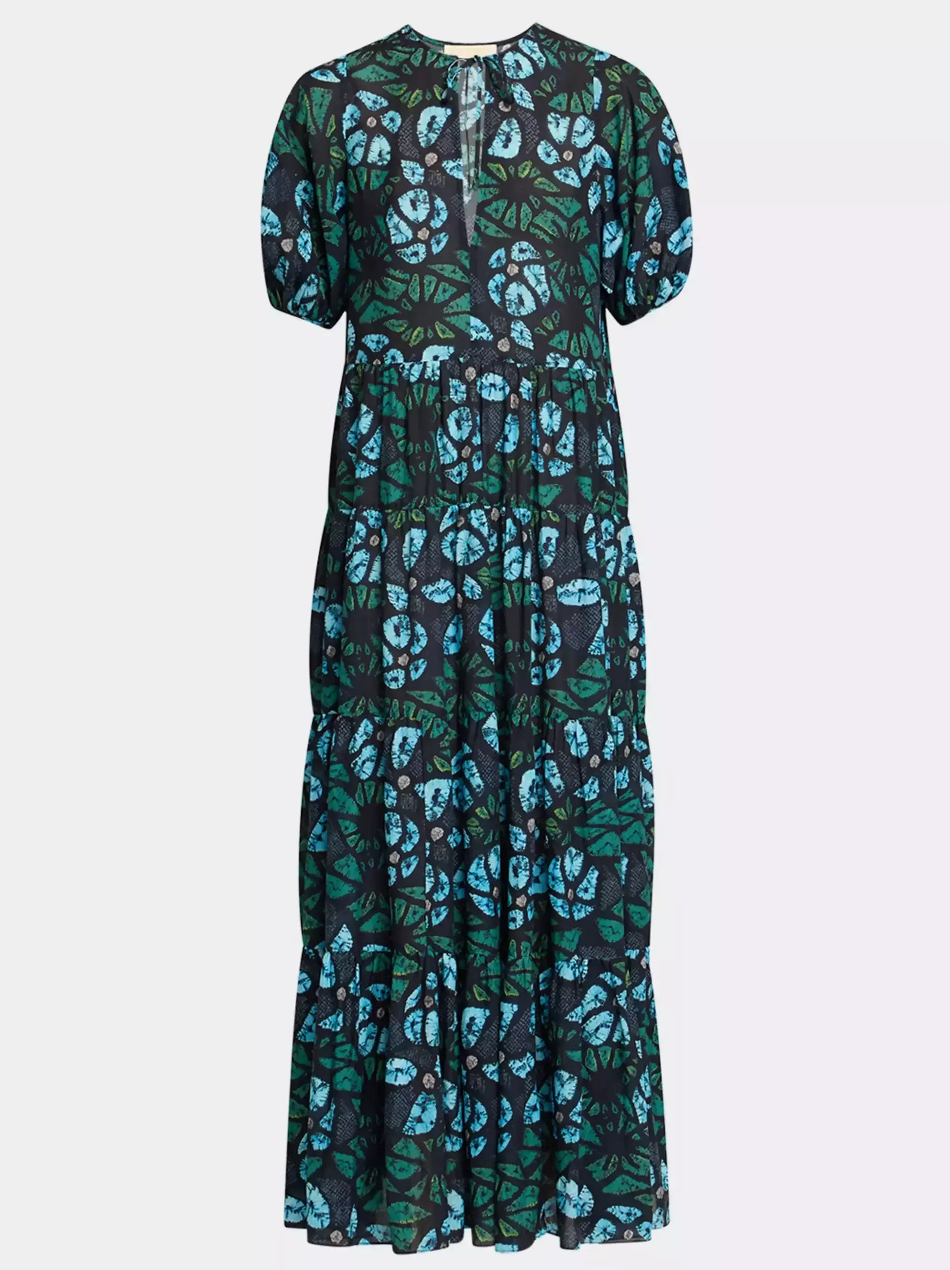 Printed Coverup Beach Dress - Dresses