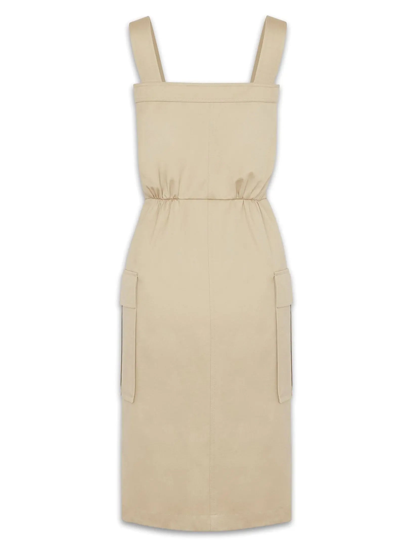 Saharienne Dress in Cotton Gabardine - Dresses