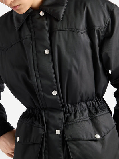 Shirt-Style Cotton Padded Down Jacket - Jackets